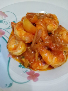 Foto resep Udang saos asam manis