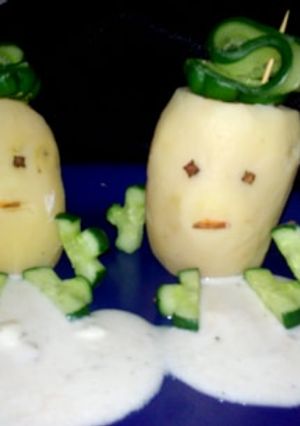 A picture of Lava potato.