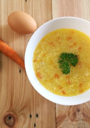 Foto resep Soup jagung + wortel