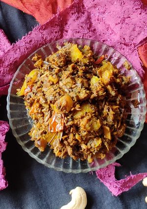 নিরামিষ মোচা ঘন্ট(niramish mocha ghanto recipe in bengali) রেসিপির প্রধান ছবি