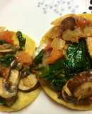 Tostadas de Champiñones 👍