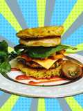 Kimchi Ramen Burger
