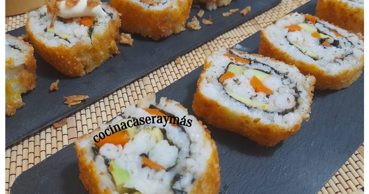 Sushi rebozado Receta de .R. (MªElena)- Cookpad