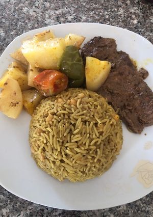 صورة لوصفة صينية ستيك بالخضار