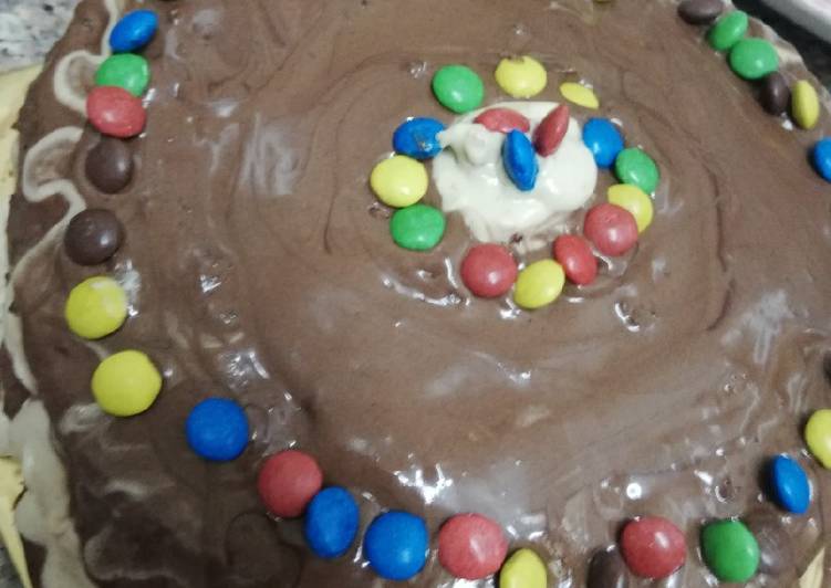 Recipe of Quick Chocolate truffle cake no oven