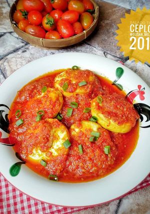 Foto resep Balado telur ceplok