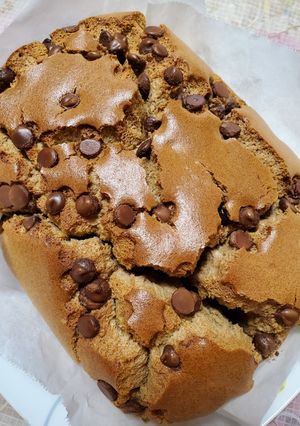 A picture of Coffee chiffon cake.