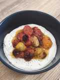 Chaud-froid de tomates cerise