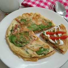 รูปของ Omelete Bayam