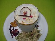 A picture of saunf drink