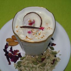 A picture of Fresh Narial doodh ki Thandai.