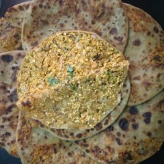 A picture of Cheese paratha.