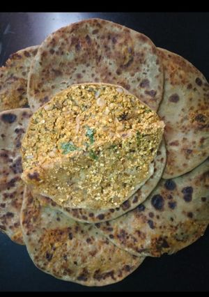 A picture of Cheese paratha.