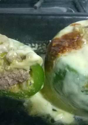 Una foto de Zapallitos rellenos al gratín
