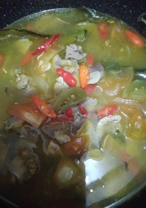 Foto resep Garang Asem Ati Ampela (Tanpa Daun Tanpa Santan)