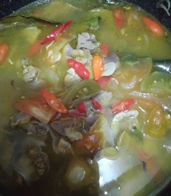 Foto resep Garang Asem Ati Ampela (Tanpa Daun Tanpa Santan)