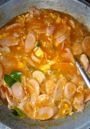 Foto resep Seblak sosis baso kerupuk