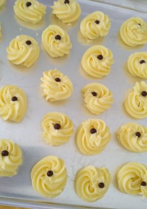 Foto resep Semprit Susu 3 Bahan