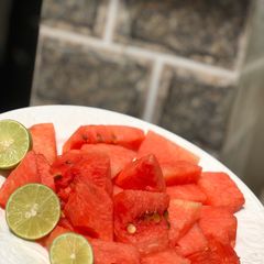A picture of Watermelon lemonade.