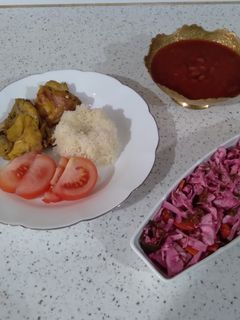 عکسی از دستور تهیه غذا فقط با مواد موجود در خانه