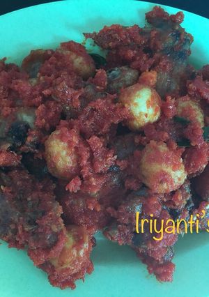Foto resep Sambel Goreng Ayam Telur Puyuh