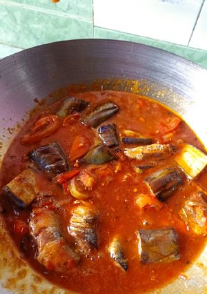 Foto resep Sarden Terong Pedas