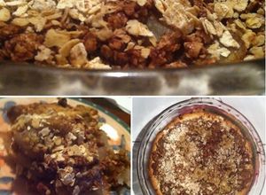 Una foto de CRUJIENTE DE CHAYOTA  "Fake Apple Crumble"