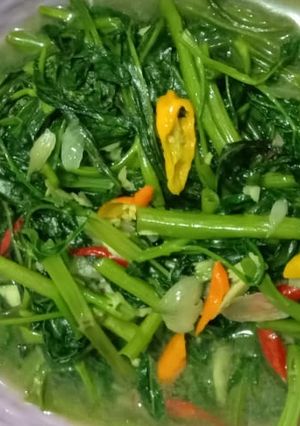 Foto resep Tumis kangkung terasi