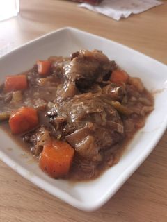 Una foto de Carrilleras en salsa