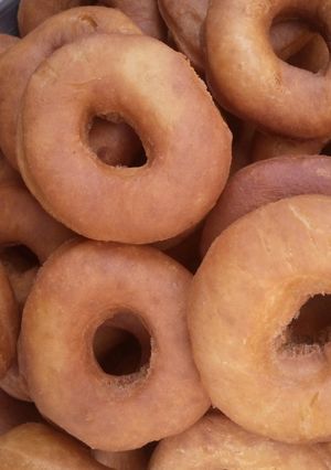 A picture of Plane doughnut by Hasiina's Treats.