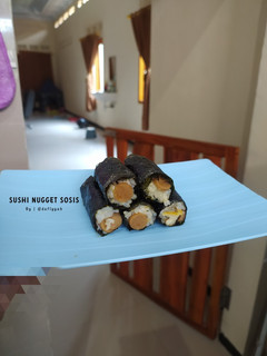 Foto resep SUSHI Mini (Isi Nugget dan Sosis)