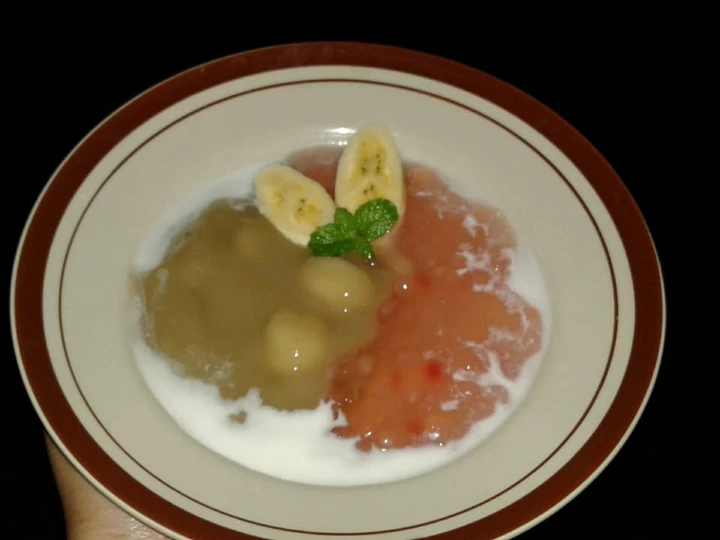 Langkah Mudah untuk Membikin Resep Bubur Mutiara &amp;amp; Candil Kuah Santan yang Uenak Anti Ribet, Bikin Ngiler