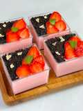 Oreo Strawberry Silky Pudding 🍓