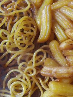 عکسی از دستور زولبیا و بامیه