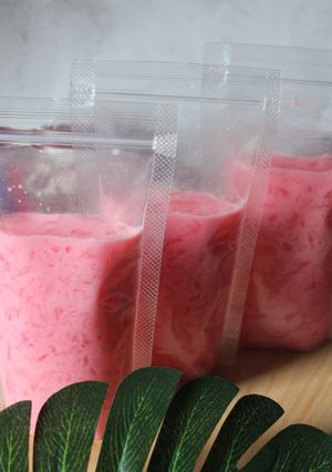 Foto resep Es lumut nutrijell