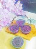 Puding Mawar Taro Leci