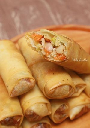 Foto resep Resep Keluarga Lumpia Rebung Ayam