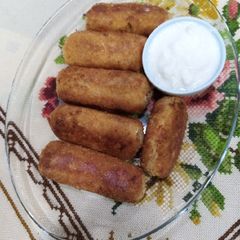 Vegetable Croquettes A picture of Vegetable Croquettes.