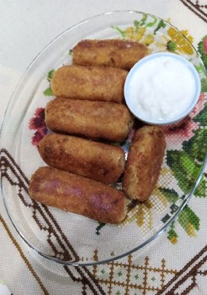A picture of Vegetable Croquettes.