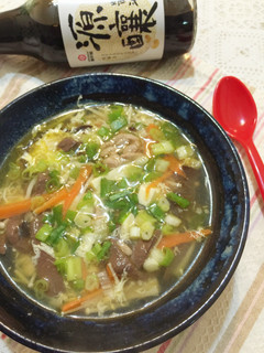 【源釀醬油】酸辣湯 的食譜成品照片