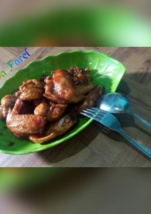 Foto resep Chicken wings saus mentega