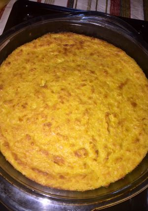 A picture of Chipaguasú (Paraguayan Corn Pie).