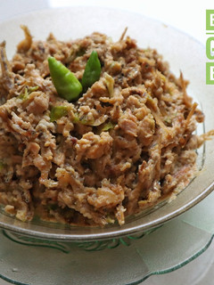 Foto resep 34. Botok Tempe Teri goreng