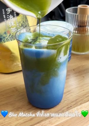 รูปของ Blue Matcha 💙💚