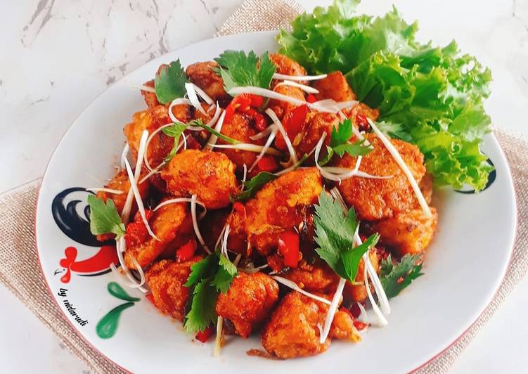 Resep Ayam Popcorn Goreng Bawang yang Lezat