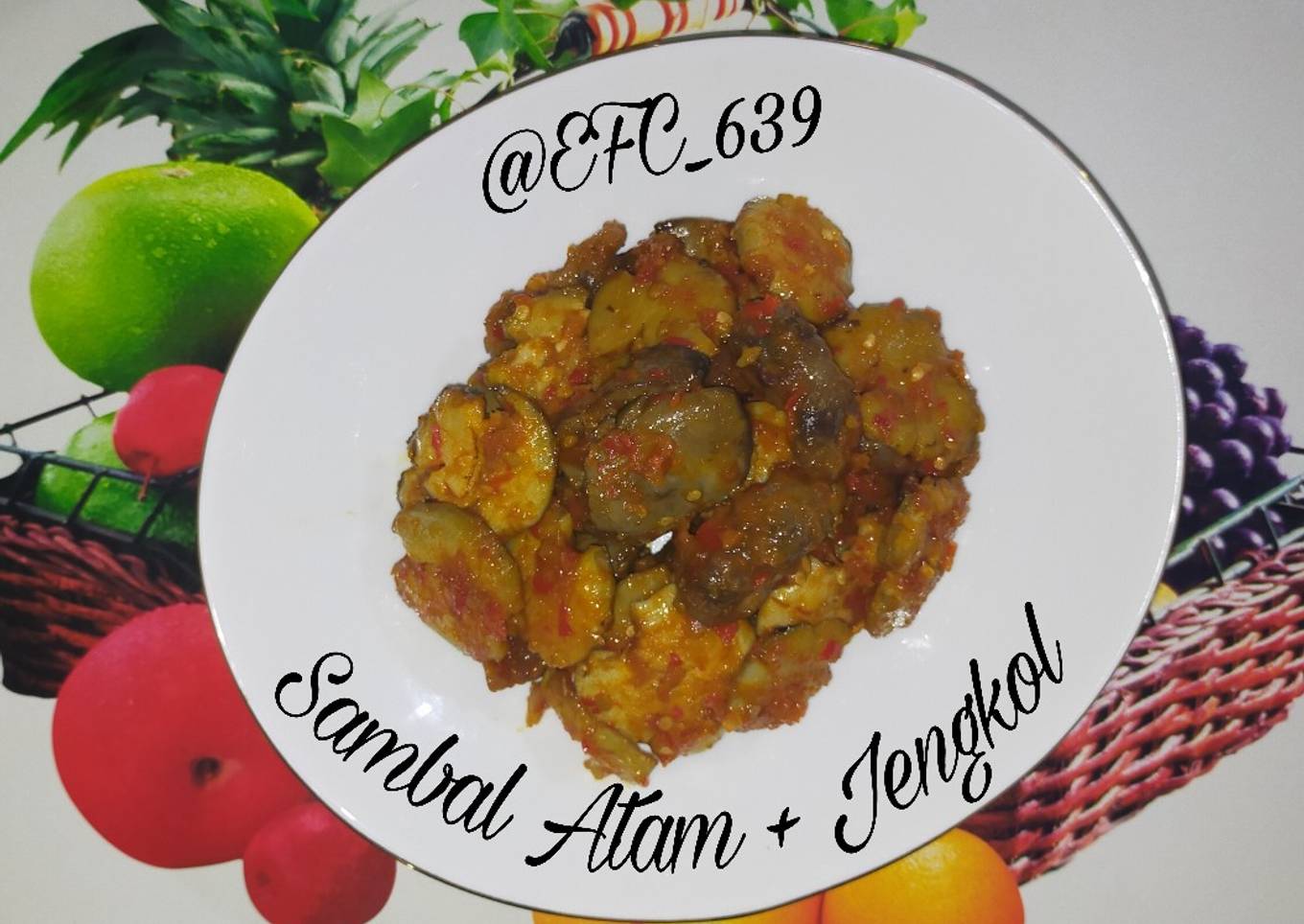 Sambal Atam Jengkol Bumbu Dasar Merah ala Sisca Soewitomo