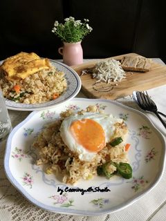 Foto resep Nasi Goreng Ikan Asin (Halal)