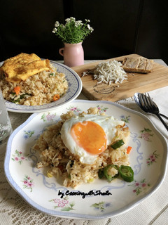 Foto resep Nasi Goreng Ikan Asin (Halal)