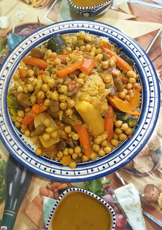 Una foto de Cuscús de ternera