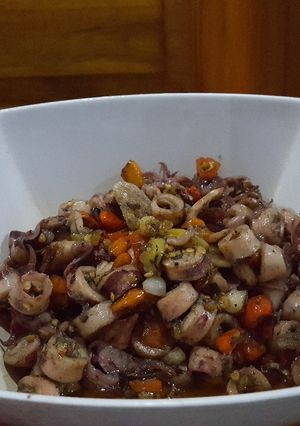 Foto resep Cumi Asin Tumis Pedas